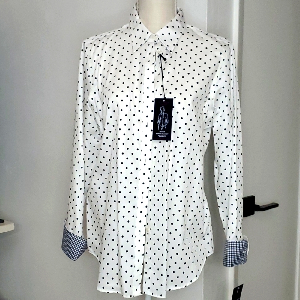 NWT Chaps Button down long Sleeve
